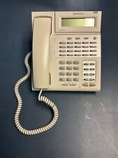 Samsung Office Phone System iDCS 28D Phone w Stand Falcon LCD. Cream Color. for sale  Shipping to South Africa