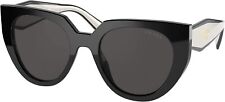 Prada Pr 14WS Preto/talco/Óculos de Sol Cinza Escuro, usado comprar usado  Enviando para Brazil