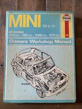 classic mini haynes manual for sale  WALSALL