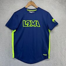 Camisa masculina Venum média azul verde Loma proteção contra erupções cutâneas desempenho treino luta comprar usado  Enviando para Brazil