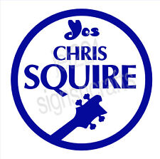 Chris squire sticker for sale  Elkton