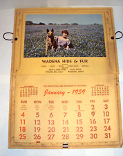 Vintage calendar advertising for sale  Watertown