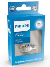 2x Philips LED Reversing Bulbs BMW 3 E90 E91 2004-2011, T16 W16W Ultinon Pro6000, used for sale  Shipping to South Africa