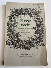 Flower books illustrators for sale  DUNDEE