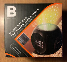 The Black Series Alarm clock with sound machine And Star Projector New Open Box, used for sale  Shipping to South Africa