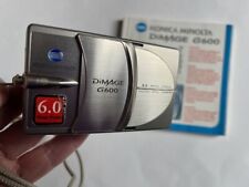 Konica dimage g600 for sale  HEXHAM