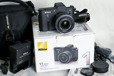 MINT Nikon 1 V1 camera with Nikkor 10-30mm lens * 1149 clicks digital 1v1 Boxed, used for sale  Shipping to South Africa