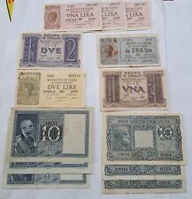 Lotto banconote luogotenenza usato  Villarosa