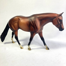 Breyer Quarter Horse Champion #1197 con cremallera chip de chocolate Zippo barra de pino retirada segunda mano  Embacar hacia Argentina