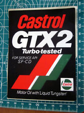 Castrol gtx2 adesivo usato  Serole