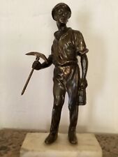Bronze figur bergmann gebraucht kaufen  Samerberg