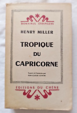 Tropique capricorne henry d'occasion  Lille-