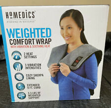 HoMedics Comfort Pro Elite Massage Vibration Wrap with Heat Soft Plush Open Box, used for sale  Indianapolis