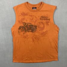Camiseta Harley Davidson Adulto L Laranja Nashville Tennessee Motociclista Guitarra Y2K comprar usado  Enviando para Brazil