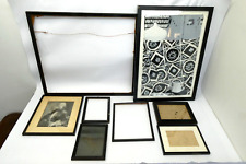 Mixed Lot of Black Picture Frames Artist Prints Decorative Wood Wooden for sale  Shipping to South Africa