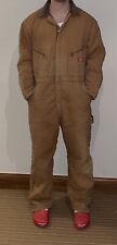 Dickies Mechanic Overalls Mens Large Boiler Suit Coveralls Work Wear Quilted for sale  Shipping to South Africa