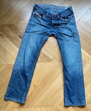 jeans diesel thavar gris d'occasion  Paris XX