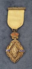 VICTORIAN MASONIC SILVER MEDAL TO COMMEMORATE QUEEN VICTORIA'S DIAMOND JUBILEE for sale  Shipping to South Africa