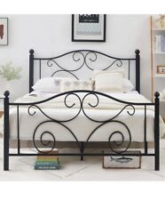 Metal bed double for sale  LONDON