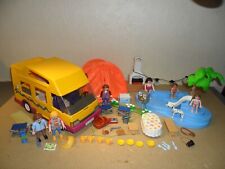 Playmobil camping set for sale  CHELMSFORD