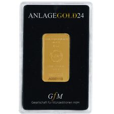 Goldbarren unze anlagegold24 gebraucht kaufen  Gifhorn