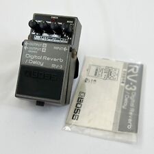 Pedal de efectos de retardo para guitarra BOSS RV-3 ETIQUETA ROSA con manual 16 segunda mano  Embacar hacia Argentina