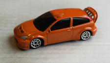Używany, Majorette Ford Focus WRC pomarańczowy metaliczny samochód osobowy pomarańczowy nieużywany luźny na sprzedaż  Wysyłka do Poland