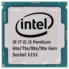 Intel Core i9 i7 i5 i3 Pentium 8 GT/s FSB Sockel 1151 LGA 1151 / Sockel H4 TOP comprar usado  Enviando para Brazil