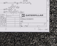 Retroescavadeira Caterpillar 446D diagrama manual esquemático hidráulico comprar usado  Enviando para Brazil