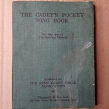 Cadet pocket song for sale  YORK