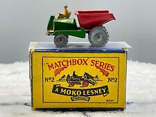 Dumper de cantera Moko Lesney Matchbox #2A década de 1950 N, como nuevo en caja B2 todo original. segunda mano  Embacar hacia Argentina