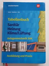 tabellenbuch sanitar gebraucht kaufen  , Altdorf