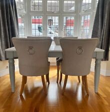 Marble table chairs for sale  MORDEN