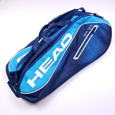 Bolsa de tênis profissional HEAD Tour Team 3 tecnologia de controle climático azul/branco comprar usado  Enviando para Brazil