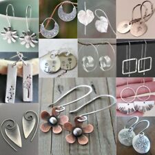 Usado, Mujeres Boho Plata 925 Pendientes de Gancho Gota Colgante Boda Fiesta Joyería Regalos segunda mano  Embacar hacia Argentina