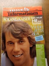 Musik informationen 1982 gebraucht kaufen  Schkeuditz