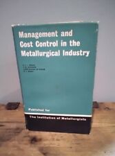 MANAGEMENT AND COST CONTROL IN THE METALLURGICAL INDUSTRY 1st EDITION EFL BRECH  comprar usado  Enviando para Brazil