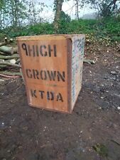 wooden packing crate for sale  WINCHELSEA