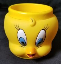 Caneca vintage Warner Brothers 1992 Looney Tunes Tweety Bird rosto 3D comprar usado  Enviando para Brazil