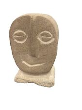 Carved stone head for sale  Plainfield