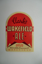 Clarks wakefield ale for sale  LINCOLN
