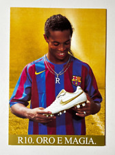 Ronaldinho bracelona cartolina usato  Castelfiorentino