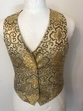 Vintage gold brocade for sale  WREXHAM