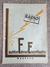 Radio katalog 1935 gebraucht kaufen  Neugersdorf