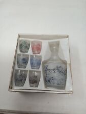 Vintage decanter multi for sale  DEESIDE
