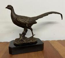 Bronze sculpture pheasant for sale  Shipping to Ireland