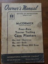 Used, international harvester, Mccormick 4 Row Tractor Trailing Corn Planter,... for sale  Stillman Valley