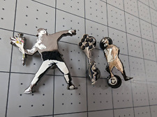 Banksy lapel pin for sale  Gary