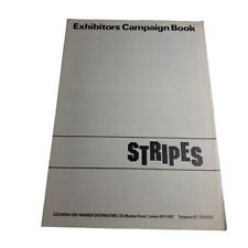 Stripes Exhibitors Campaign Book Booklet Pamphlet Leaflet segunda mano  Embacar hacia Mexico