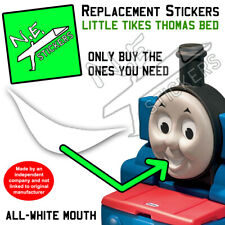 Replacement Mouth sticker SIZED TO FIT Little Tikes Thomas the Tank Engine Bed for sale  Shipping to South Africa